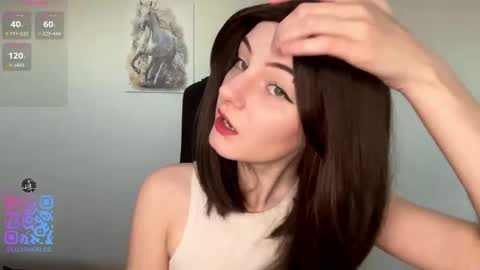 Snapshot of camienevius chatting on 02.15.26 Hello My name is Rina im new model here and little but shy but curious. online show from 02.15.26