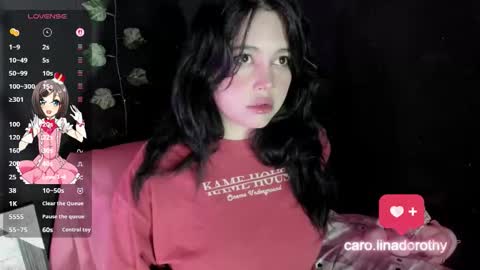 Snapshot of caro_linadorothy chatting on 02.09.26 carolina dorothy online show from 02.09.26