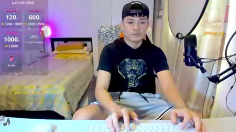 Snapshot of clarkyplaze chatting on 07.24.26 Clark online show from 07.24.26