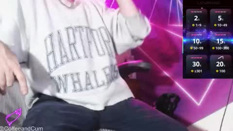 Snapshot of coffeeandcum1991 chatting on 09.25.25 CoffeeandCum online show from 09.25.25