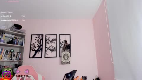 Snapshot of coke_colu chatting on 12.07.24 Danna Smith online show from 12.07.24