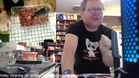 Snapshot of cookieliquor chatting on 01.04.25 Cookie - I do cooking streams occasionally. Next stream online show from 01.04.25