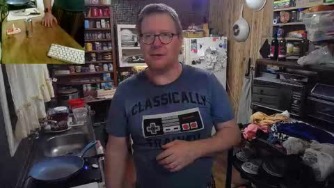 Cookie - I do cooking streams occasionally. Next stream  online show from 03.08.26