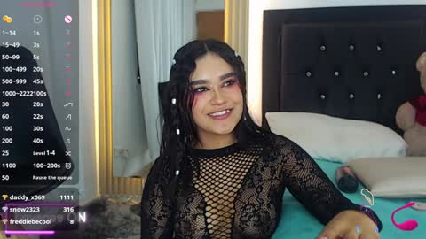 Coraline connected from 10 pm to 6 am Colombia time online show from 12.05.24