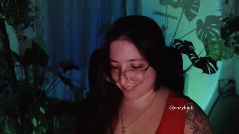 Snapshot of cozykink chatting on 02.21.26 The Cozy Goddess Goddess M online show from 02.21.26