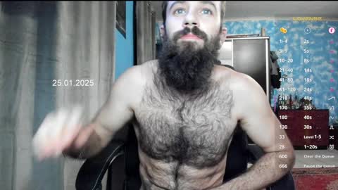 Snapshot of crissstud chatting on 01.24.25 Criss online show from 01.24.25