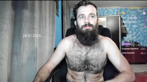 Snapshot of crissstud chatting on 01.28.25 Criss online show from 01.28.25