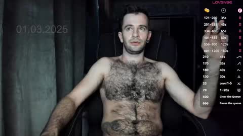 Snapshot of crissstud chatting on 03.01.25 Criss online show from 03.01.25