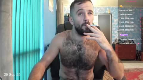 Snapshot of crissstud chatting on 09.29.25 Criss online show from 09.29.25