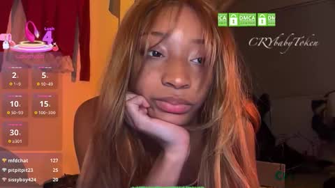 Snapshot of crybabytoken chatting on 01.08.26 crybabytoken online show from 01.08.26