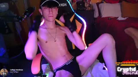 CryptidTwink online show from 03.20.26