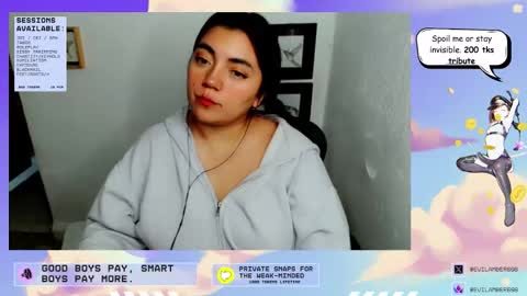 Snapshot of cuteambervi chatting on 02.14.26 Princess Amber online show from 02.14.26