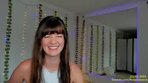 Snapshot of cutenataly chatting on 02.23.26 Nataly online show from 02.23.26