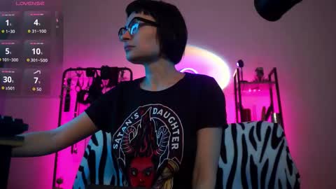 Snapshot of cyberxgoddess_ chatting on 12.03.25 Lily Goddess online show from 12.03.25