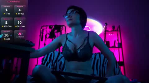 Snapshot of cyberxgoddess_ chatting on 12.04.25 Lily Goddess online show from 12.04.25