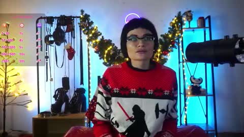 Snapshot of cyberxgoddess_ chatting on 12.16.25 Lily Goddess online show from 12.16.25