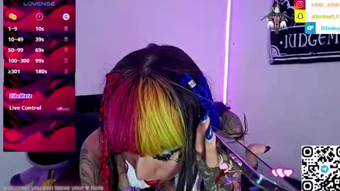 Snapshot of d3m0ny0_0 chatting on 01.09.26 d3m0ny0_0 online show from 01.09.26