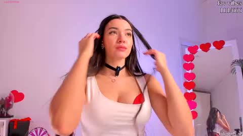 Snapshot of dakota_blare chatting on 02.15.25 Dakota online show from 02.15.25