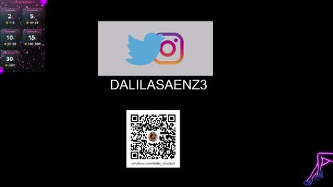 Snapshot of dalila_oficials chatting on 02.21.25   online show from 02.21.25