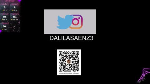 Snapshot of dalila_oficials chatting on 02.25.25   online show from 02.25.25