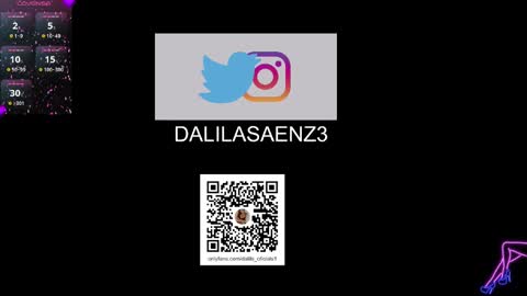 Snapshot of dalila_oficials chatting on 02.27.25   online show from 02.27.25