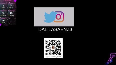 Snapshot of dalila_oficials chatting on 03.09.25   online show from 03.09.25