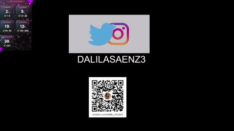 Snapshot of dalila_oficials chatting on 03.10.25   online show from 03.10.25