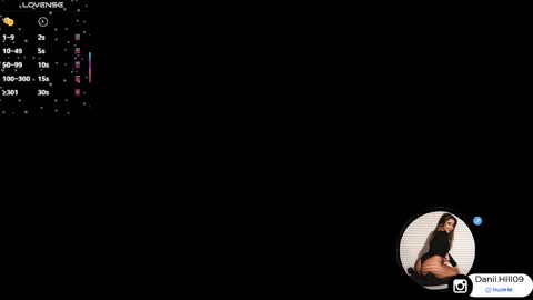 Snapshot of danii_hill chatting on 01.19.26 Danii online show from 01.19.26