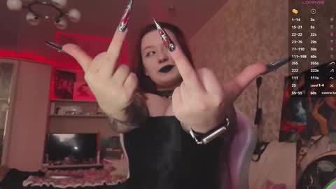 Snapshot of daniredheadevil chatting on 09.14.25 Your mistress Dani online show from 09.14.25