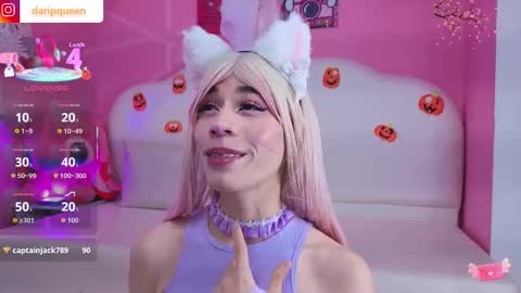 DaripQueen online show from 10.25.25