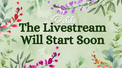 DeLite  Next stream on Wednesday or Thurdsay  online show from 04.30.26