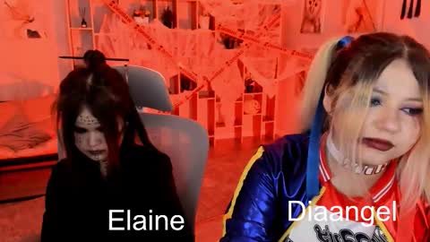 Snapshot of diaangell chatting on 10.30.25 Dia online show from 10.30.25