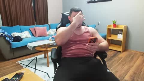 Snapshot of djmute chatting on 01.28.25 STR8 BOYv online show from 01.28.25