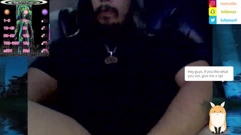 Snapshot of domanarchist chatting on 01.27.25 Sullyboyx online show from 01.27.25