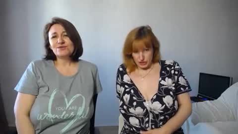 Tatiana 43 curvy sexy body and Joanna redhead 39 years online show from 04.21.26