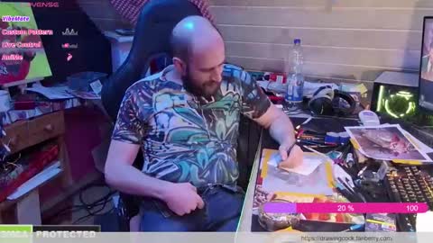 drawingcock online show from 01.31.25