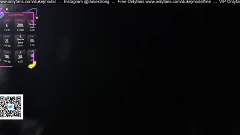 Snapshot of duke_j chatting on 09.12.25 DUKE J              online show from 09.12.25