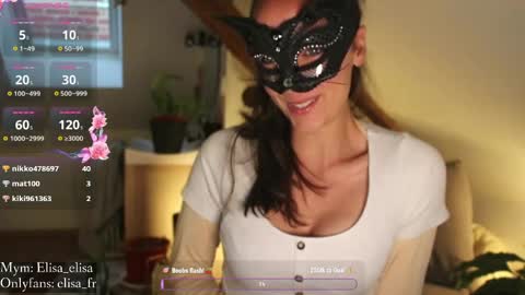 Elisa online show from 04.15.26