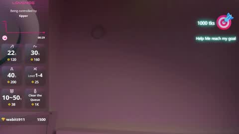 Snapshot of ellathorne chatting on 01.10.25 EllaThorne online show from 01.10.25