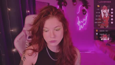 Snapshot of elsie_ginger chatting on 12.23.24 Elsie online show from 12.23.24