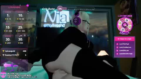 Snapshot of emyliveshow chatting on 06.24.26 Hentai Hostess Club online show from 06.24.26