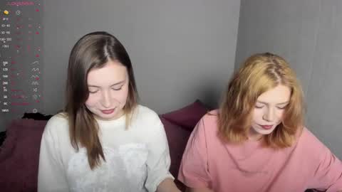 Snapshot of eumomino chatting on 12.18.25 Veronica Tiia Lilith left to right online show from 12.18.25