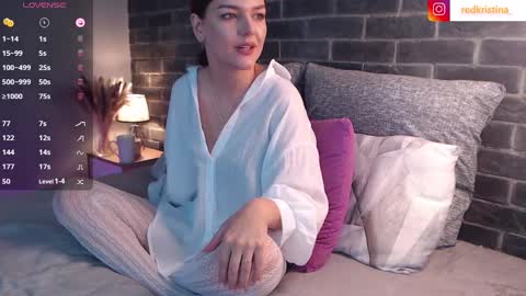 Snapshot of evamerlo chatting on 01.24.25 Kristina online show from 01.24.25