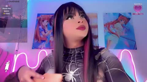 Snapshot of evangeline_ts_ chatting on 01.07.26 Evangeline online show from 01.07.26