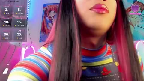 Snapshot of evangeline_ts_ chatting on 01.18.26 Evangeline online show from 01.18.26