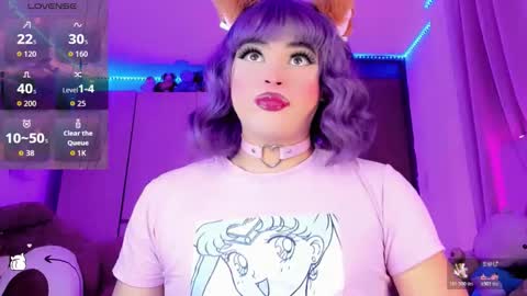 Snapshot of evangeline_ts_ chatting on 02.11.26 Evangeline online show from 02.11.26