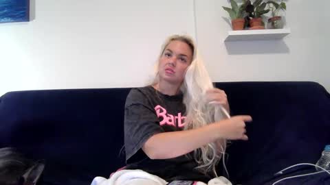 Badblondebunny online show from 01.03.25