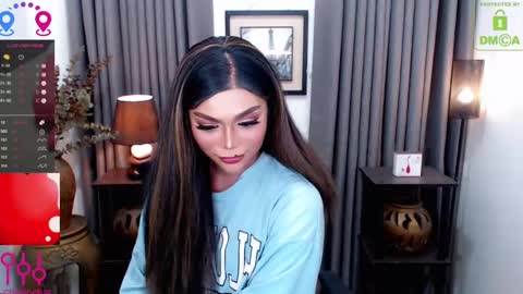 Snapshot of fantacyoflove chatting on 01.24.25 YASI online show from 01.24.25