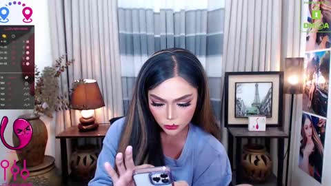 Snapshot of fantacyoflove chatting on 02.25.25 YASI online show from 02.25.25