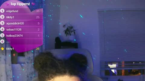 Snapshot of feetnymph chatting on 01.19.25 Soley online show from 01.19.25